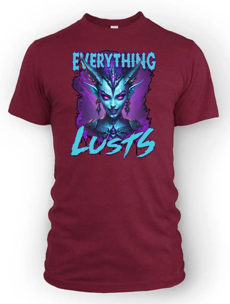 everything-lusts-tee-maroon.webp